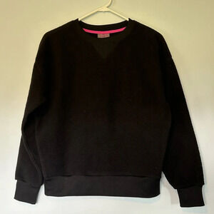 New Terez New York Sherpa black XS sweatshirt